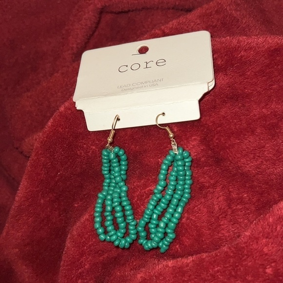 Core Bohemian Turquoise dangle  earrings - Picture 3 of 6